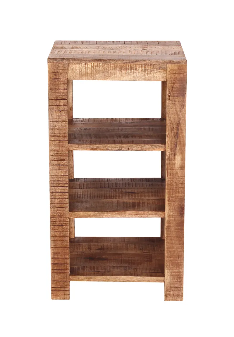 Regal aus massivem Mango, natur, 80 cm, Ansicht 2