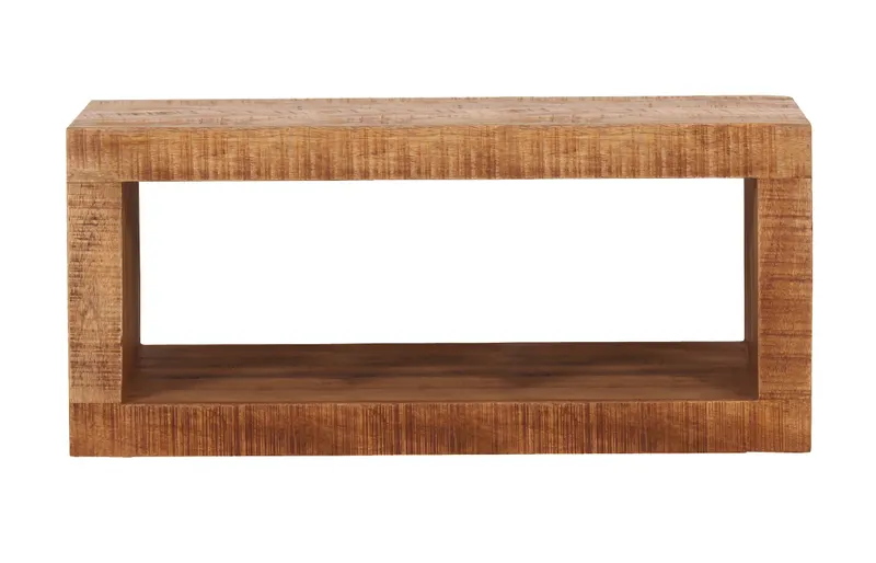Wandregal Mango lackiert natur