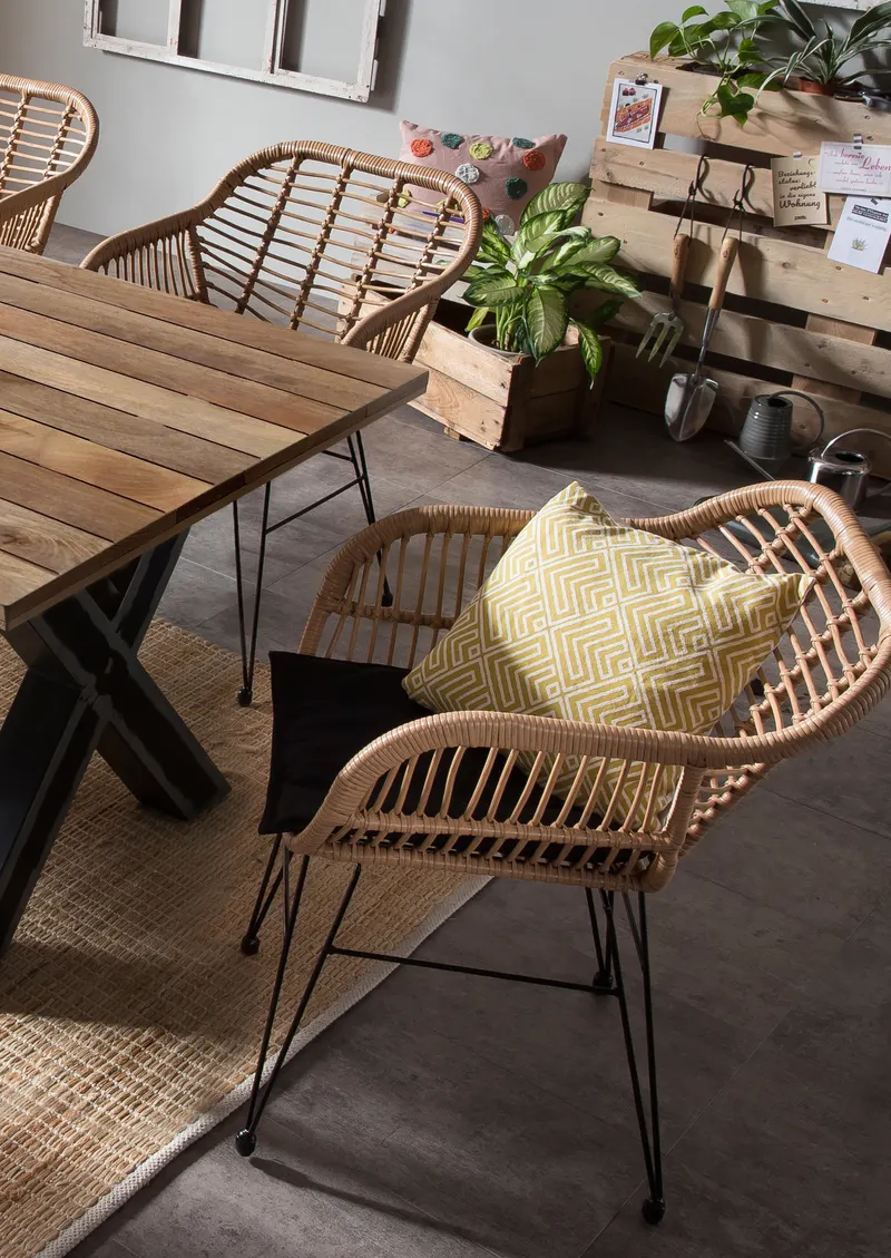 Outdoor Gartensessel aus Polyrattan, 2er-Set, Ansicht 13