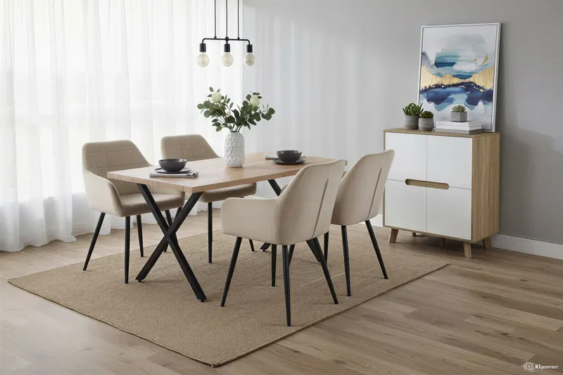 Sessel, 2er-Set, beige, Ansicht 9