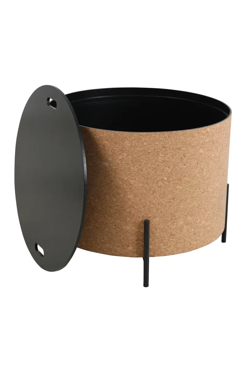 Couchtisch-Set aus MDF und Kork, natur/schwarz, Ansicht 15