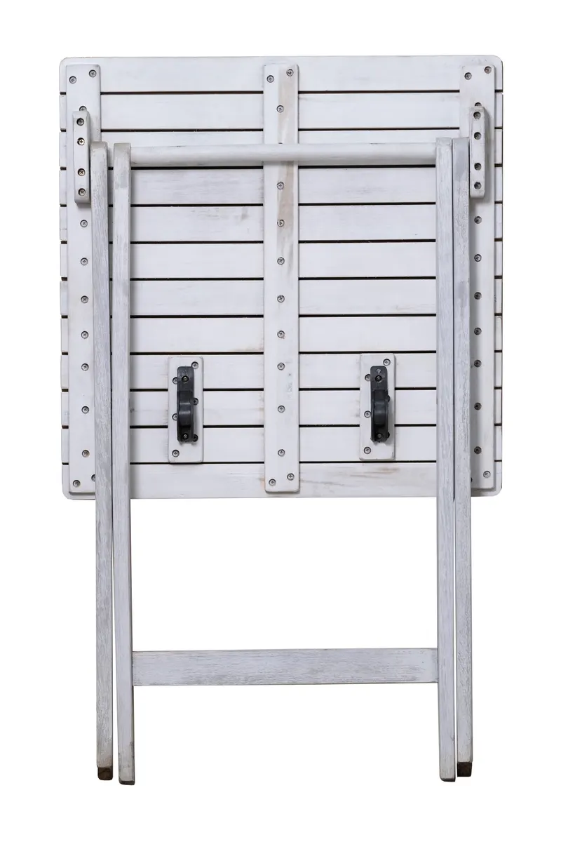 Outdoor-Sitzgruppe aus Akazie, grau mit Vintage-Finish, Ansicht 10
