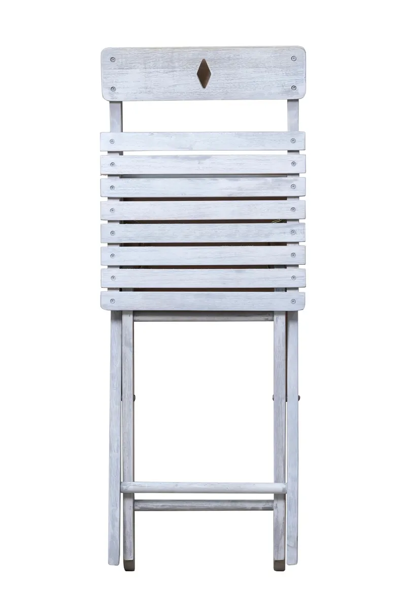 Outdoor-Sitzgruppe aus Akazie, grau mit Vintage-Finish, Ansicht 6