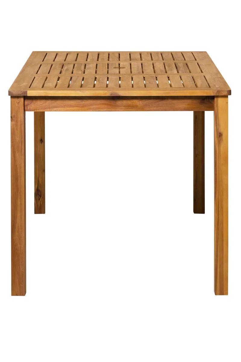 Outdoor-Sitzgruppe aus Akazie, natur, Ansicht 4
