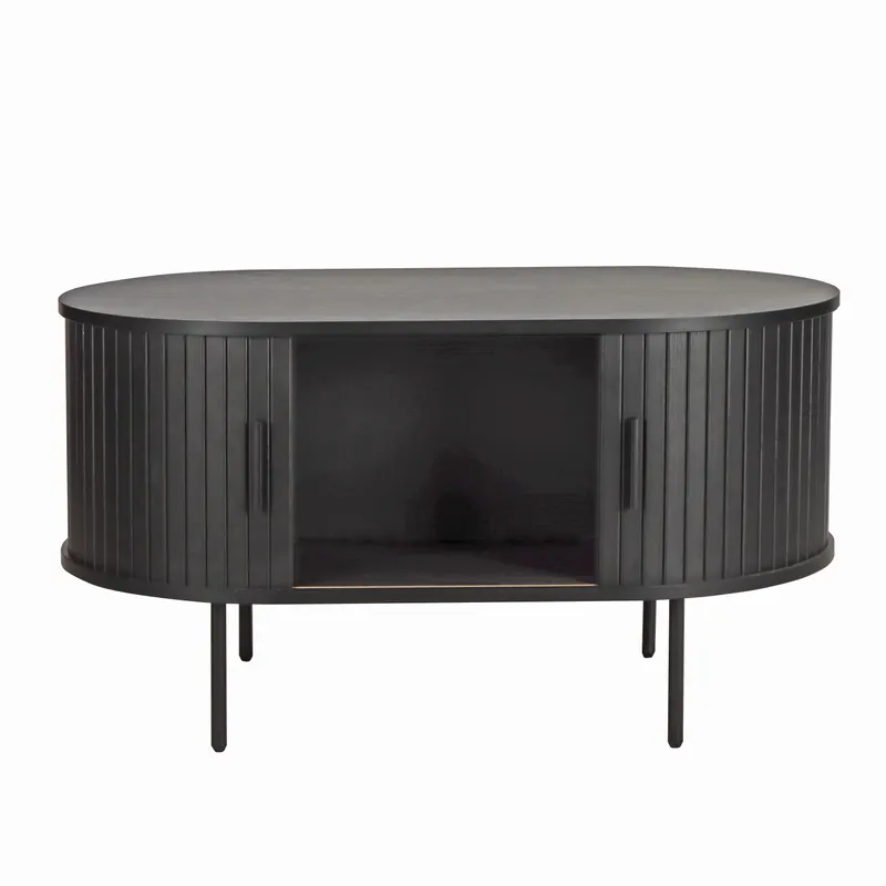 Couchtisch/TV-Board in Schwarz, Ansicht 3