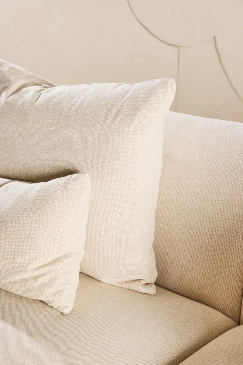 Mollösund 3-Sitzer-Sofa mit Beinen aus Eiche, im Wohnraum, Ansicht 6