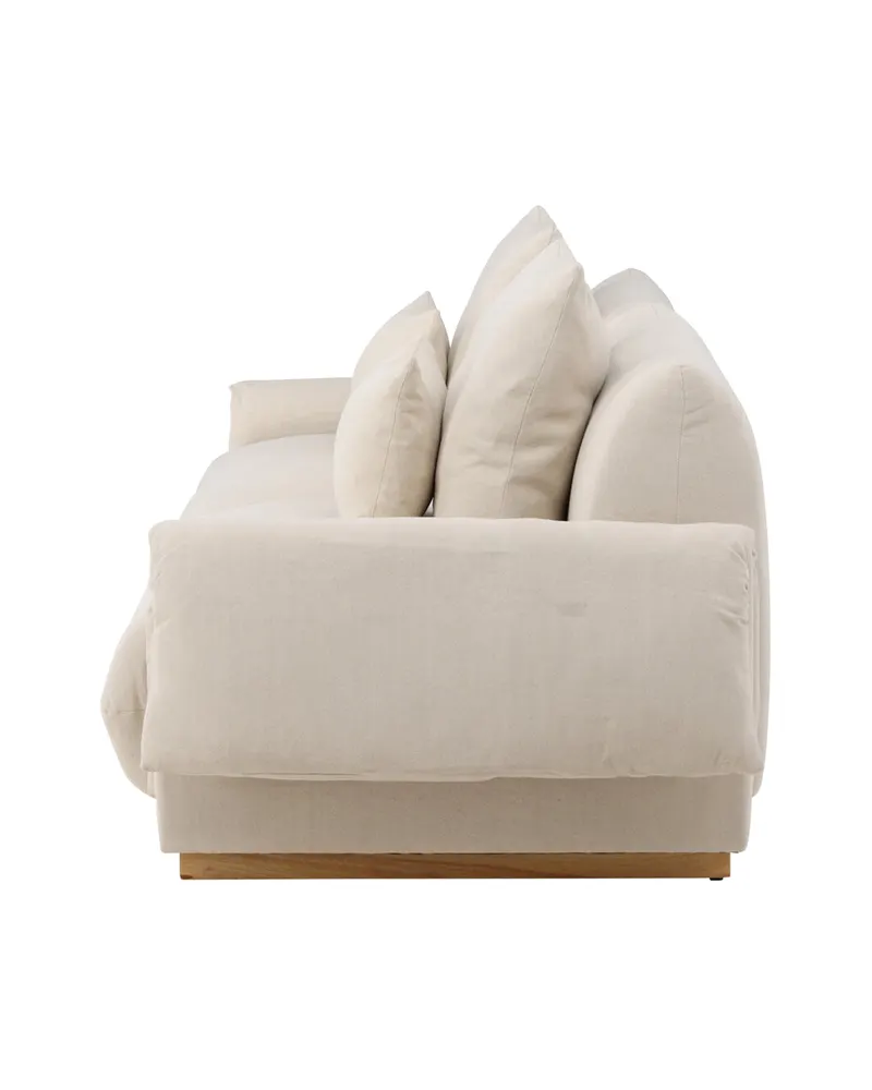Mollösund 3-Sitzer-Sofa mit Beinen aus Eiche, Ansicht 4