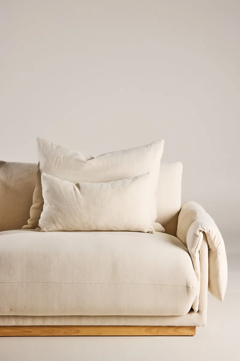 Mollösund 3-Sitzer-Sofa mit Beinen aus Eiche, im Wohnraum, Ansicht 3