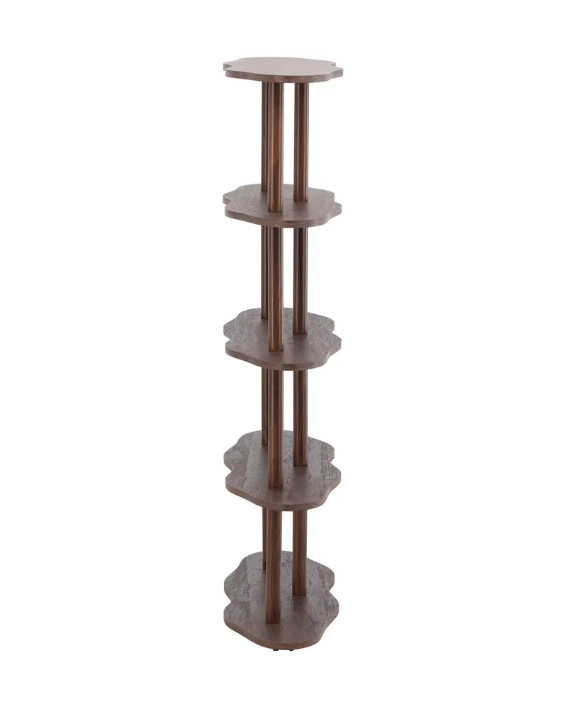 Moln Regal mit wellenförmigen Böden in 30 × 140 × 105 cm, Ansicht 7