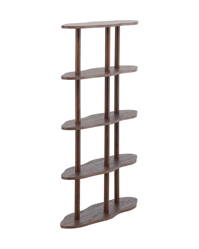 Moln Regal mit wellenförmigen Böden in 30 × 140 × 105 cm, Ansicht 8