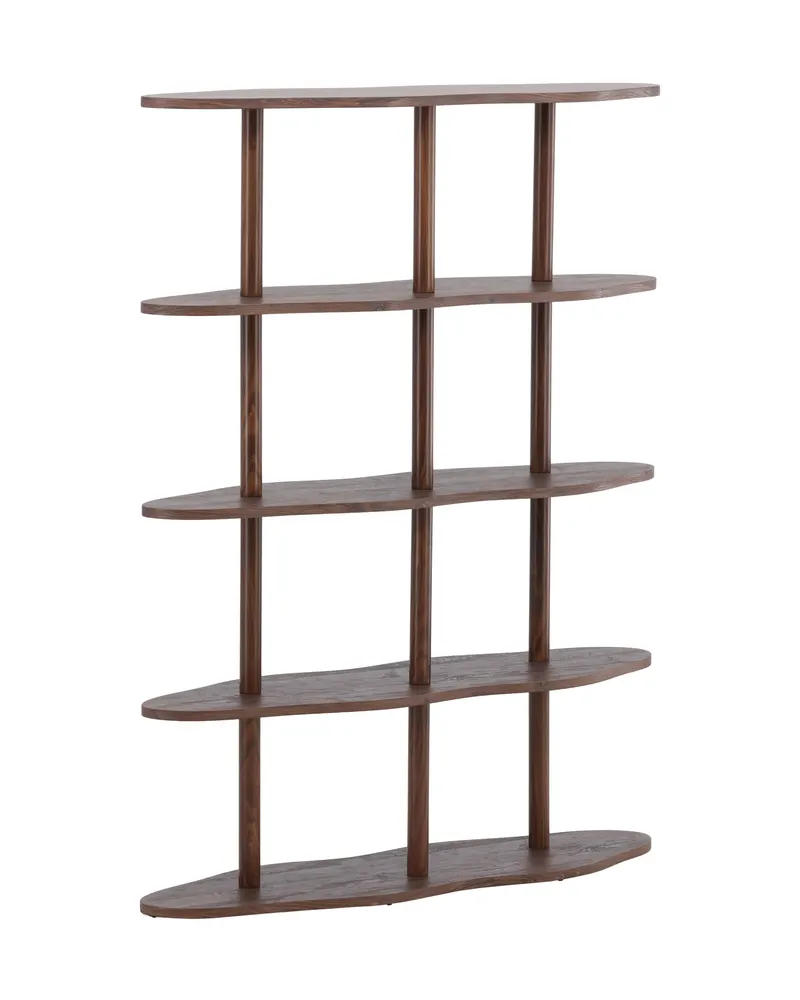Moln Regal mit wellenförmigen Böden in 30 × 140 × 105 cm, Ansicht 9