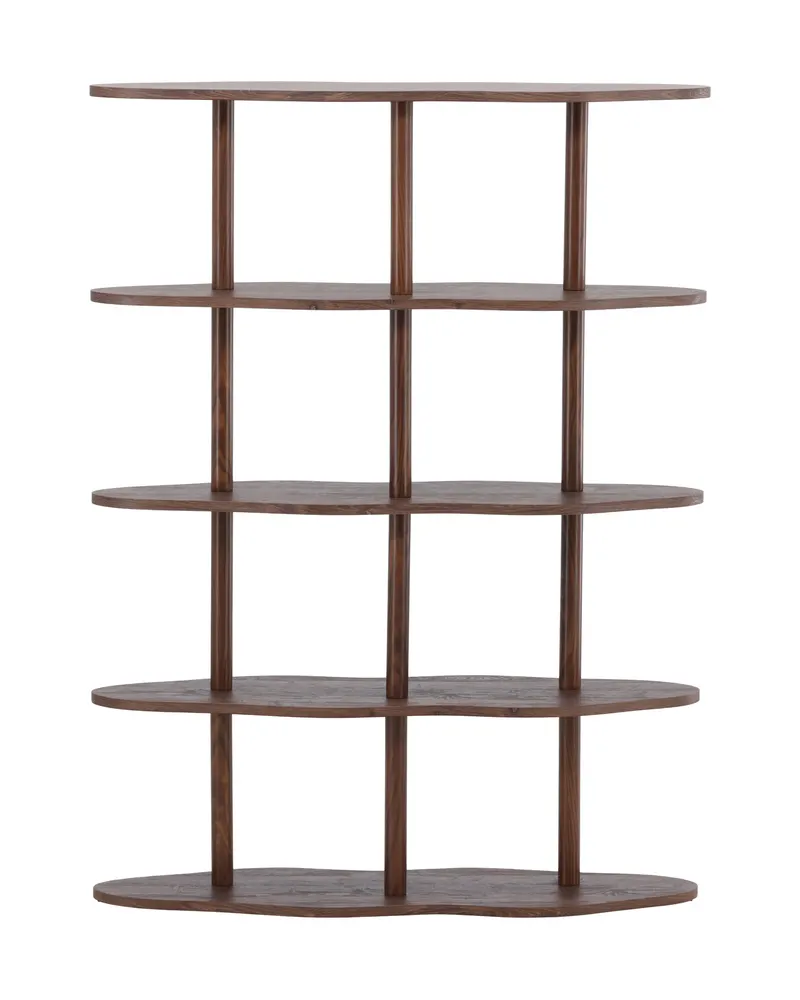 Moln Regal mit wellenförmigen Böden in 30 × 140 × 105 cm, Ansicht 10
