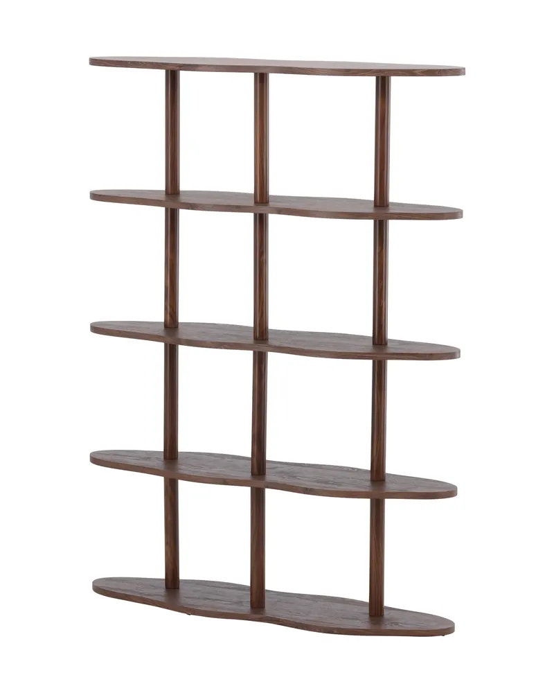 Moln Regal mit wellenförmigen Böden in 30 × 140 × 105 cm, Ansicht 11