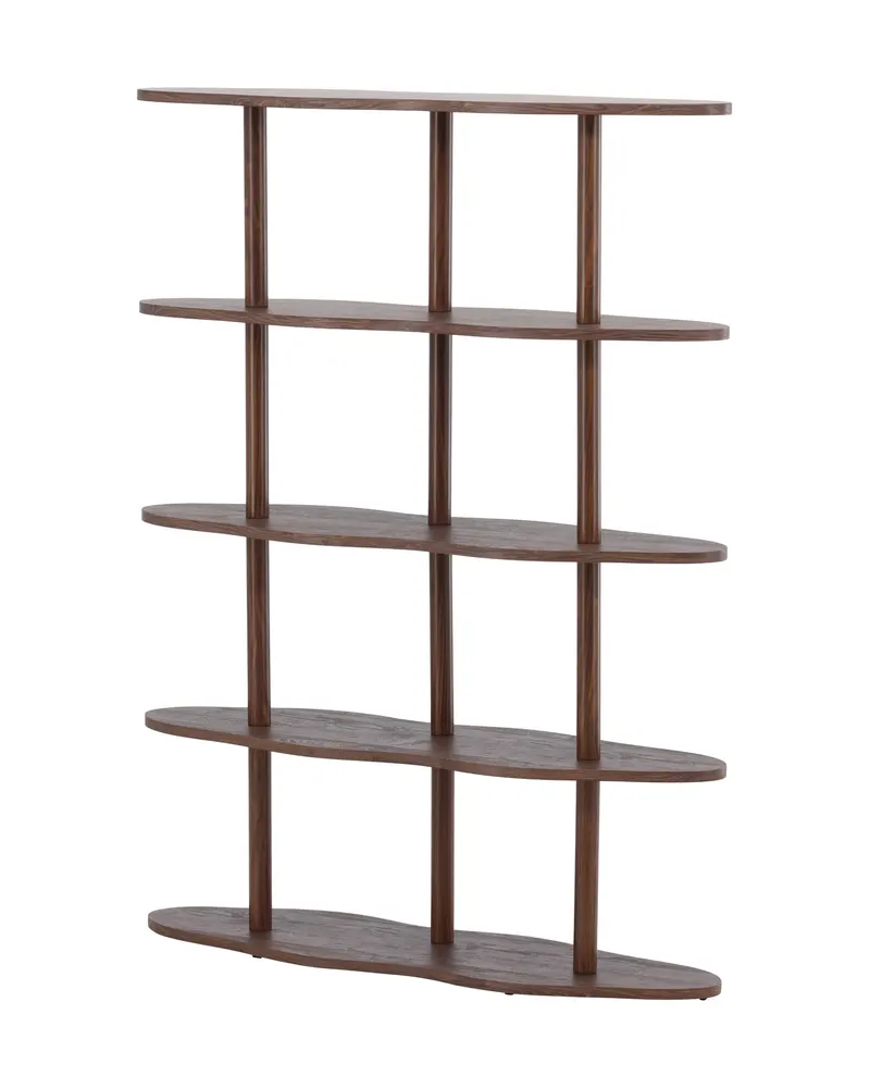 Moln Regal mit wellenförmigen Böden in 30 × 140 × 105 cm, Ansicht 5