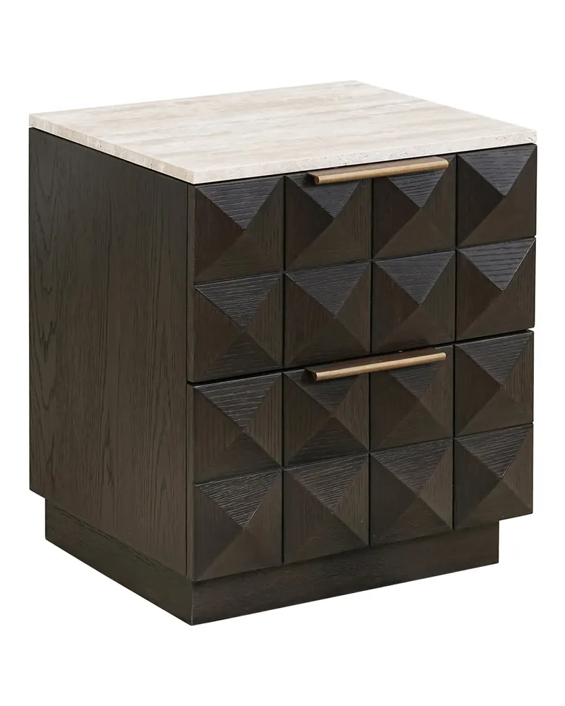 Nachttisch Claremont Braun von Richmond Interiors, Produktansicht 3