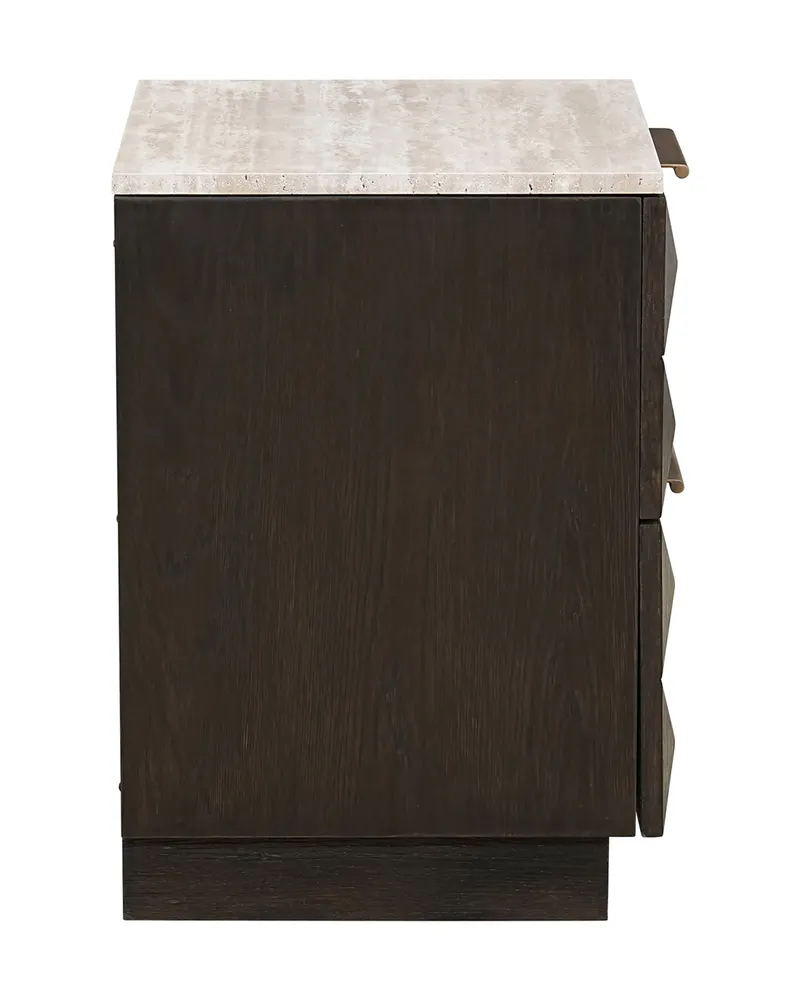 Nachttisch Claremont Braun von Richmond Interiors, Produktansicht 4