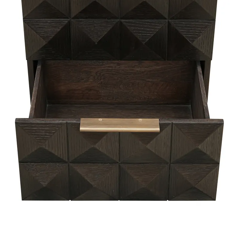 Nachttisch Claremont Braun von Richmond Interiors, Produktansicht 7