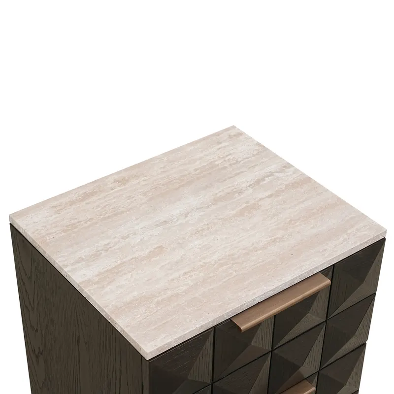 Nachttisch Claremont Braun von Richmond Interiors, Produktansicht 8