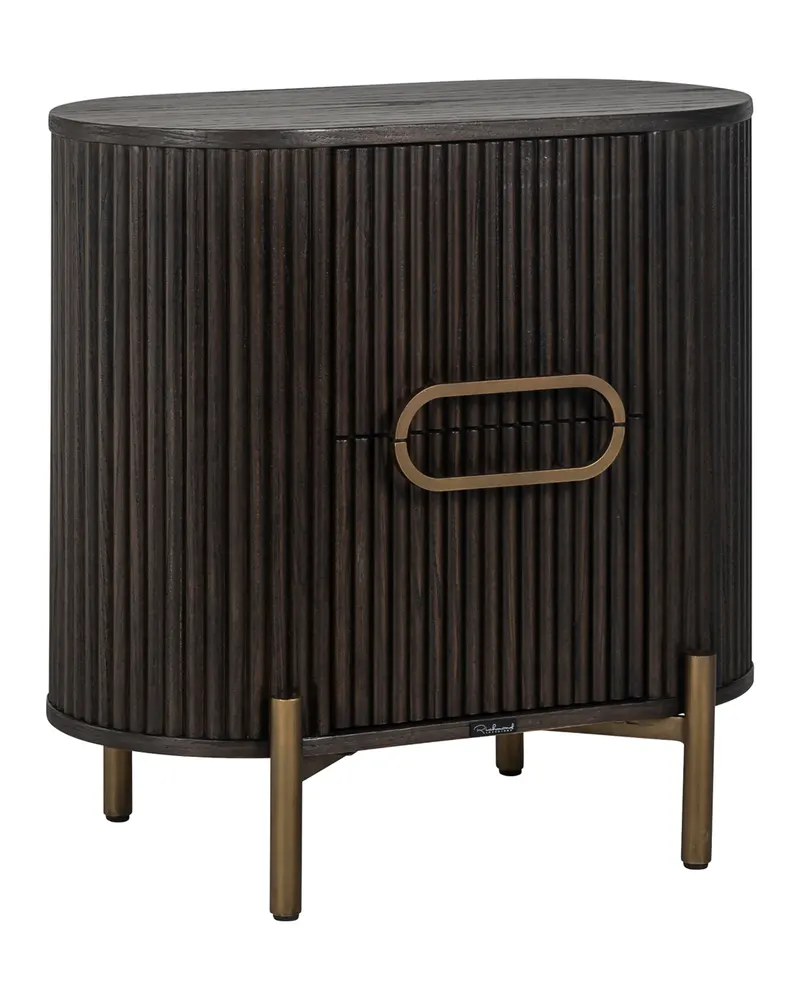 Nachttisch Luxor, Braun von Richmond Interiors, Produktansicht 3