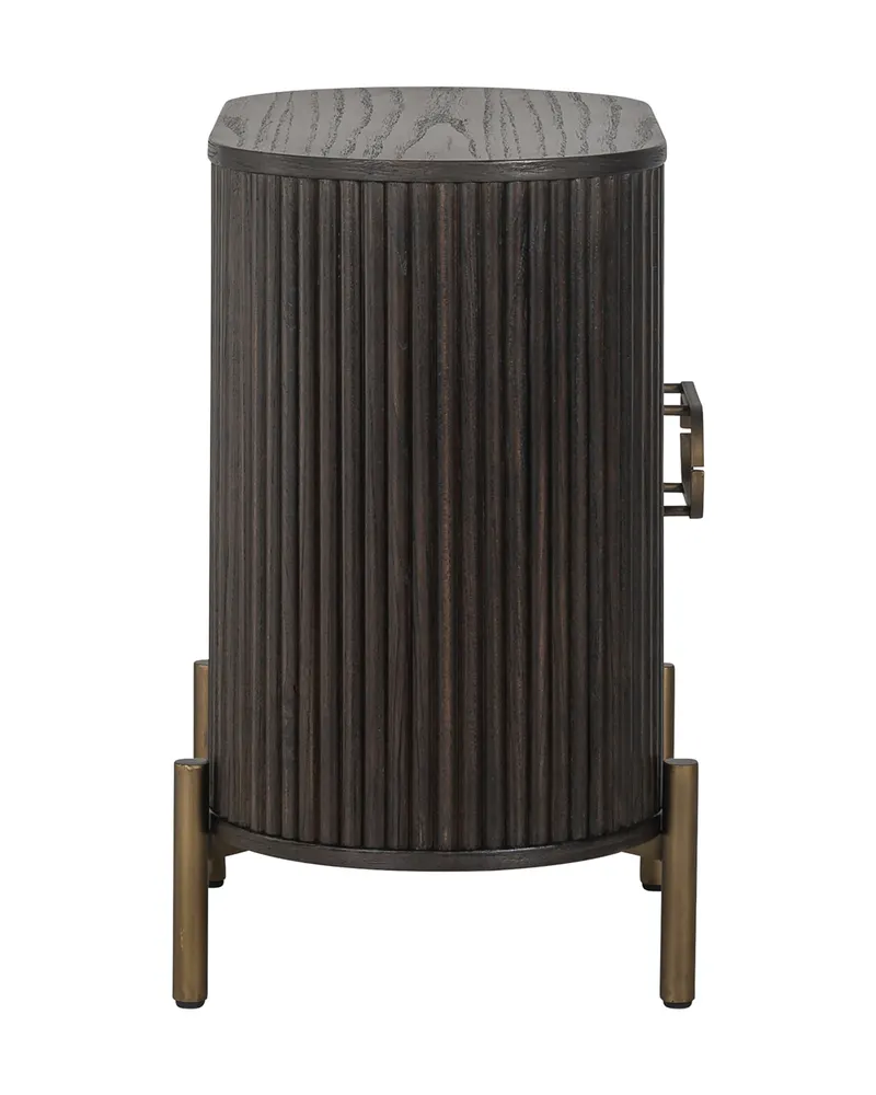 Nachttisch Luxor, Braun von Richmond Interiors, Produktansicht 4