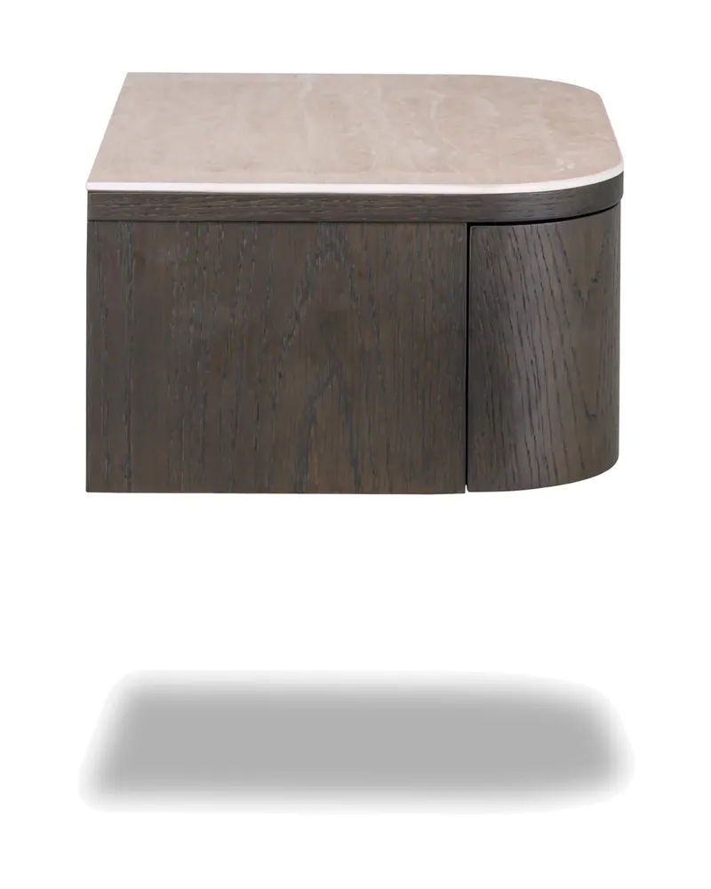 Nachttisch Nando, Braun von Richmond Interiors, Produktansicht 2
