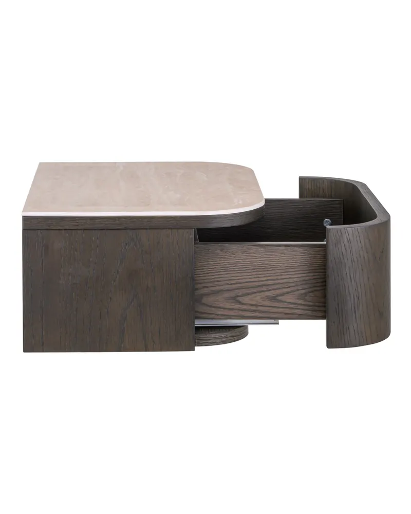 Nachttisch Nando, Braun von Richmond Interiors, Produktansicht 5