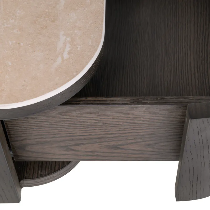 Nachttisch Nando, Braun von Richmond Interiors, Produktansicht 8