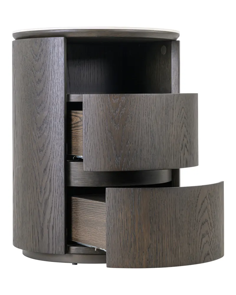 Nachttisch Nando, Braun von Richmond Interiors, Produktansicht 2