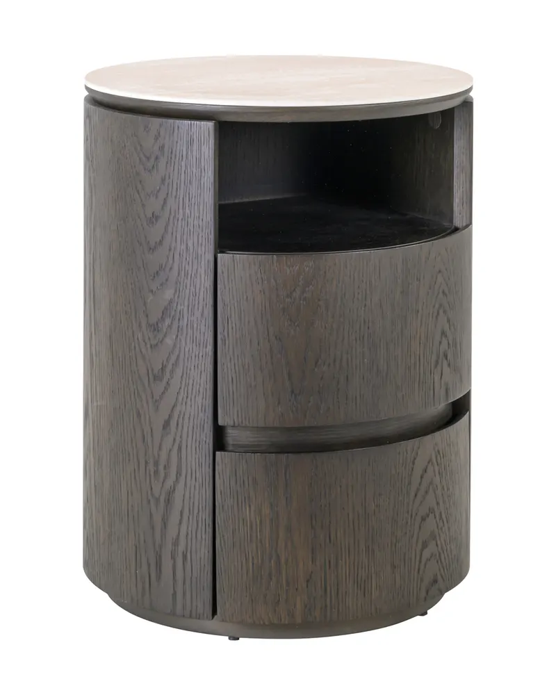 Nachttisch Nando, Braun von Richmond Interiors, Produktansicht 3