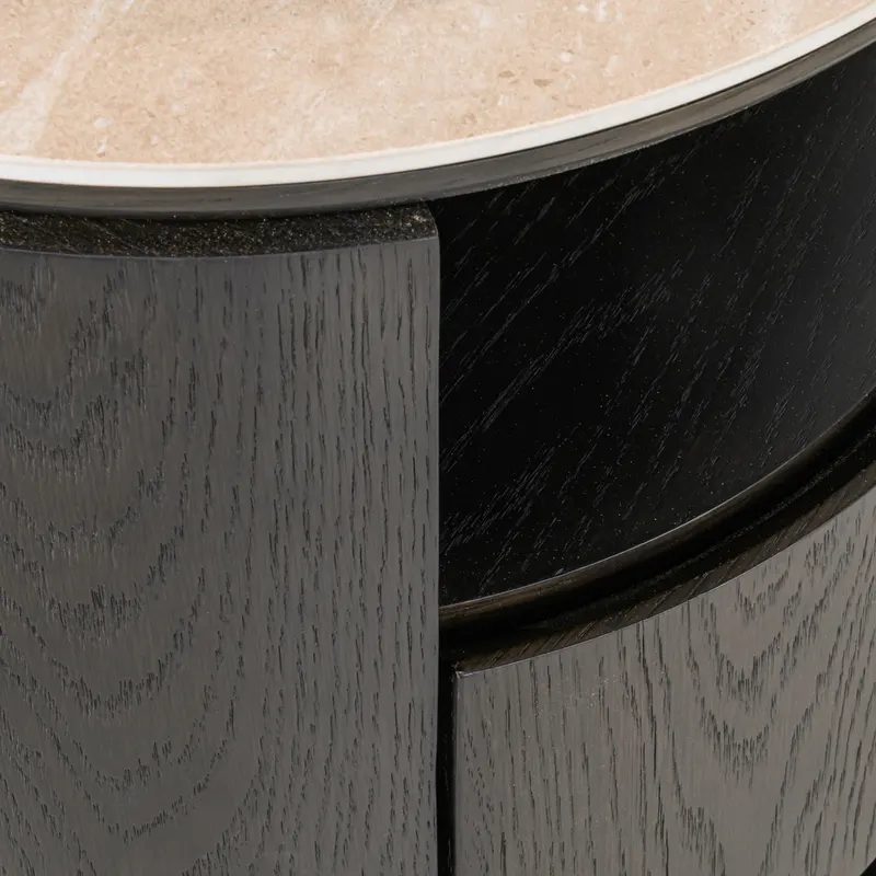 Nachttisch Nando, Braun von Richmond Interiors, Produktansicht 7