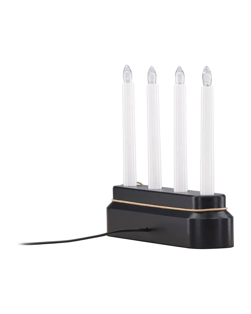 Näsfjället Weihnachtsbeleuchtung mit vier LED-Kerzen, Ansicht 12