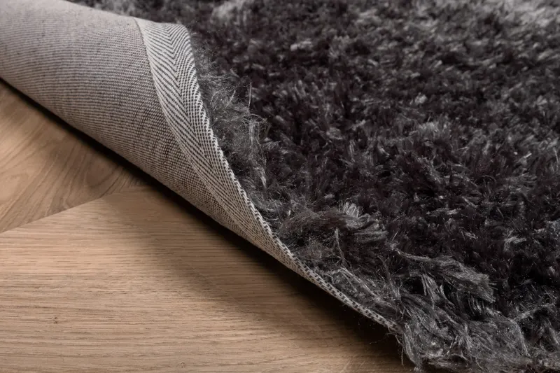 Natta runder Hochflor-Teppich, im Wohnraum, Ansicht 3