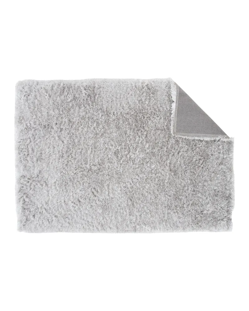 Natta Hochflor-Teppich rechteckig in 230 × 160 cm, Silber, Ansicht 2