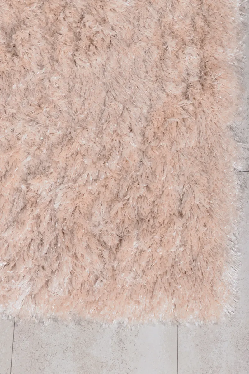 Natta Hochflor-Teppich rechteckig in 290 × 200 cm, Beige, im Wohnraum, Ansicht 1