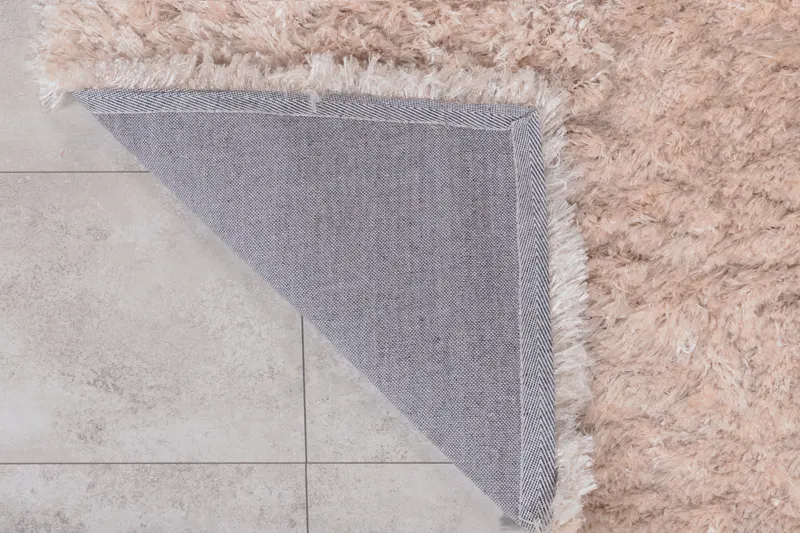 Natta Hochflor-Teppich rechteckig in 290 × 200 cm, Beige, im Wohnraum, Ansicht 5