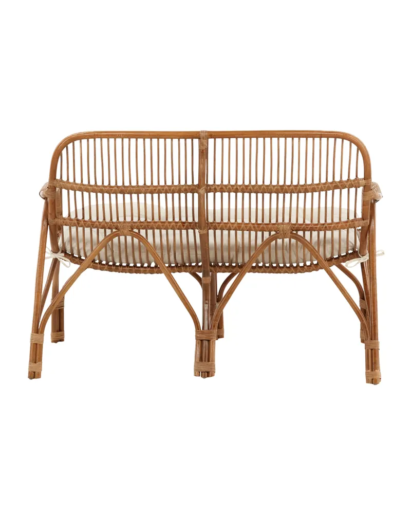 Nella Rattansofa mit Sitzkissen in Natur, Ansicht 7