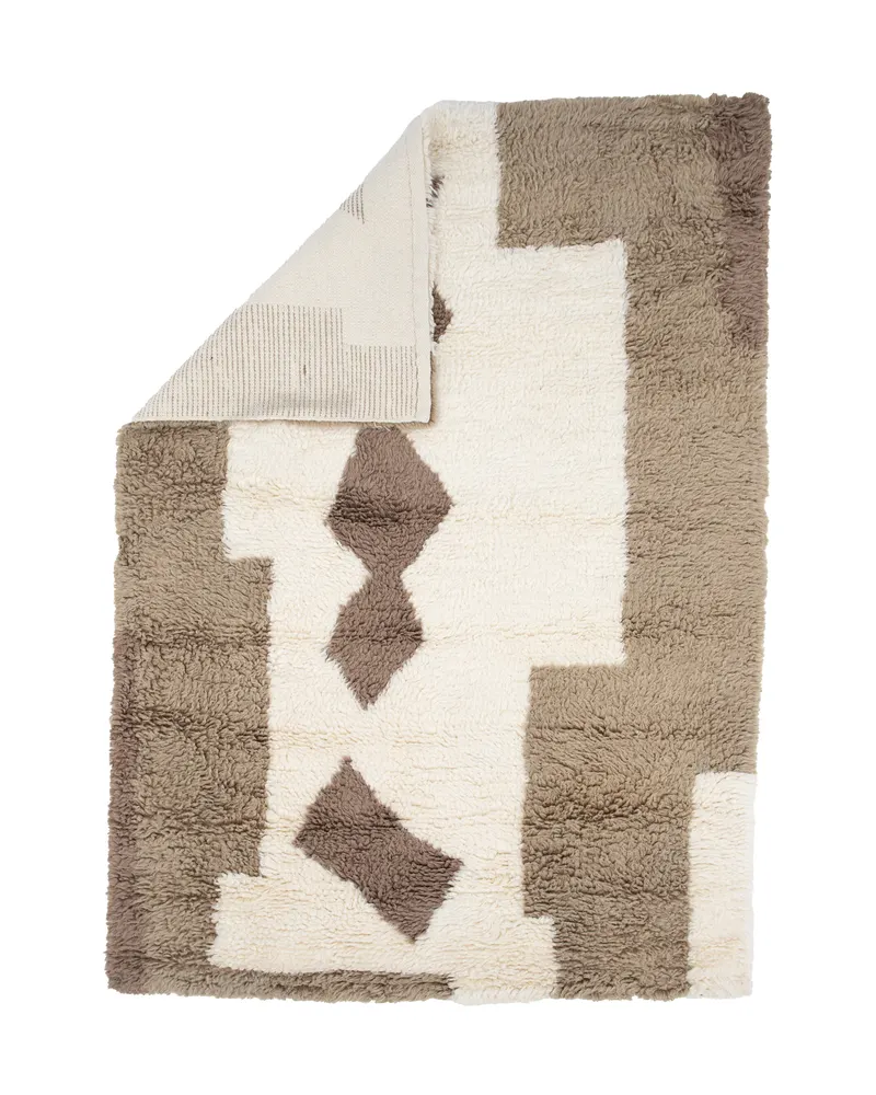 Nestor Wollteppich mit Rautenmuster in 350 × 250 cm, Ansicht 2