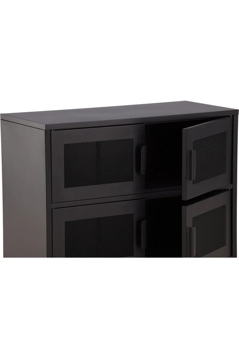 Nett Sideboard aus Stahl mit Netztüren, Ansicht 13