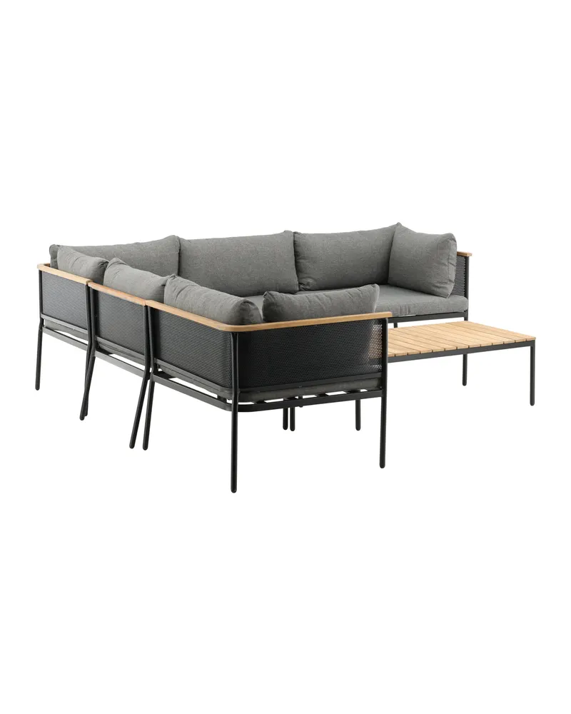 Nettan Gartenlounge mit Ecksofa und Couchtisch, Ansicht 12