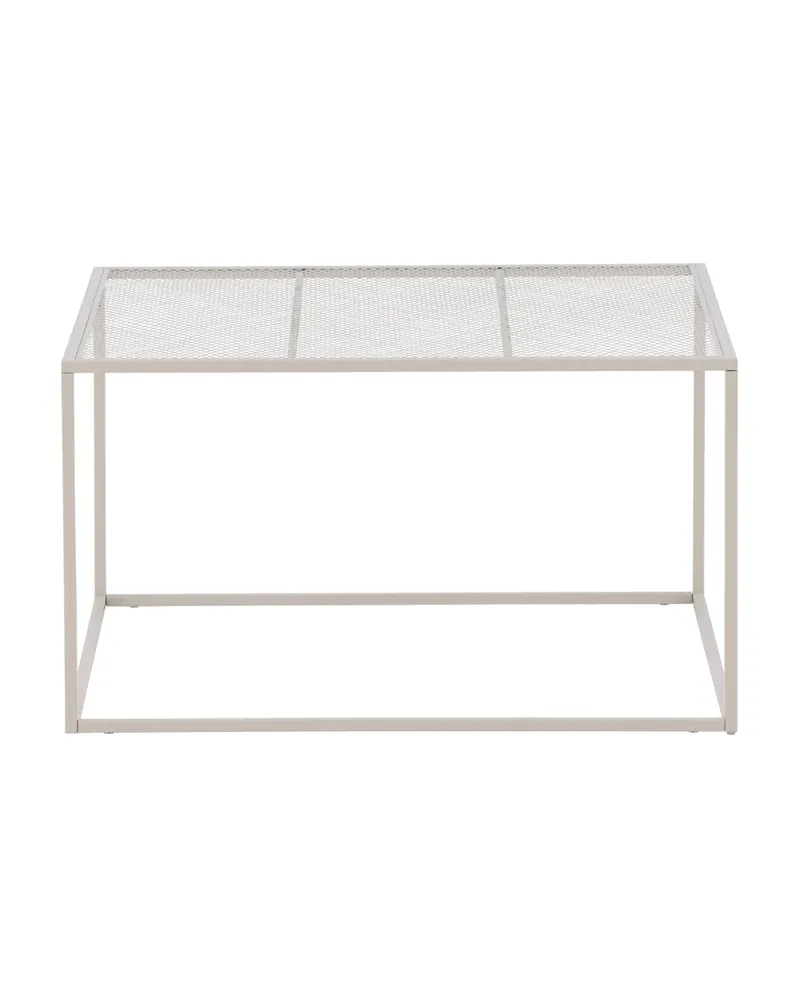 Netz quadratischer Couchtisch in 80 × 80 cm, Beige, Ansicht 7