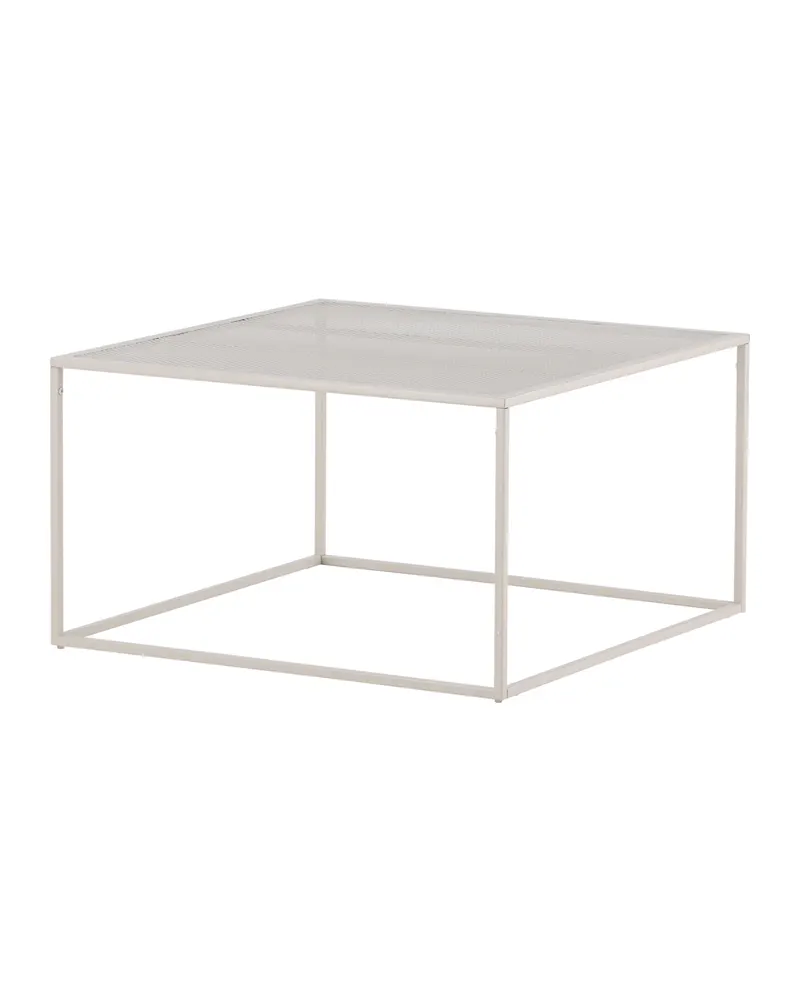 Netz quadratischer Couchtisch in 80 × 80 cm, Beige, Ansicht 11