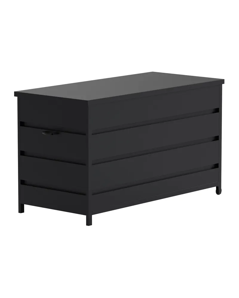 Nisis Gartenbox aus Aluminium mit Rollen, Ansicht 2