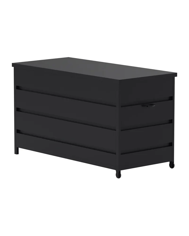 Nisis Gartenbox aus Aluminium mit Rollen, Ansicht 3