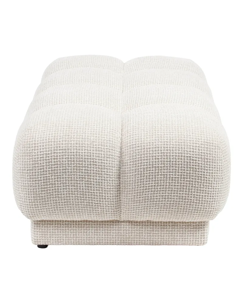 Noah Pouf in Beige blockweave von Richmond Interiors, Produktansicht 2