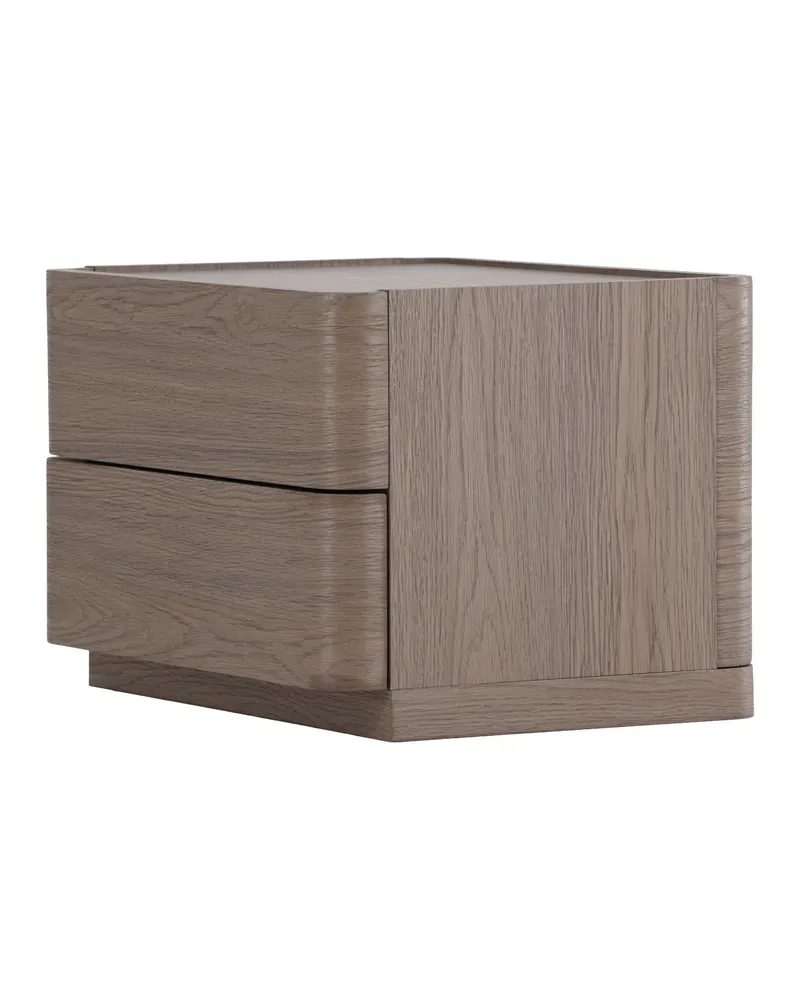Noble Kommode mit gerundeten Seitenkanten in 40 × 36 × 50 cm, Mokka, Ansicht 7
