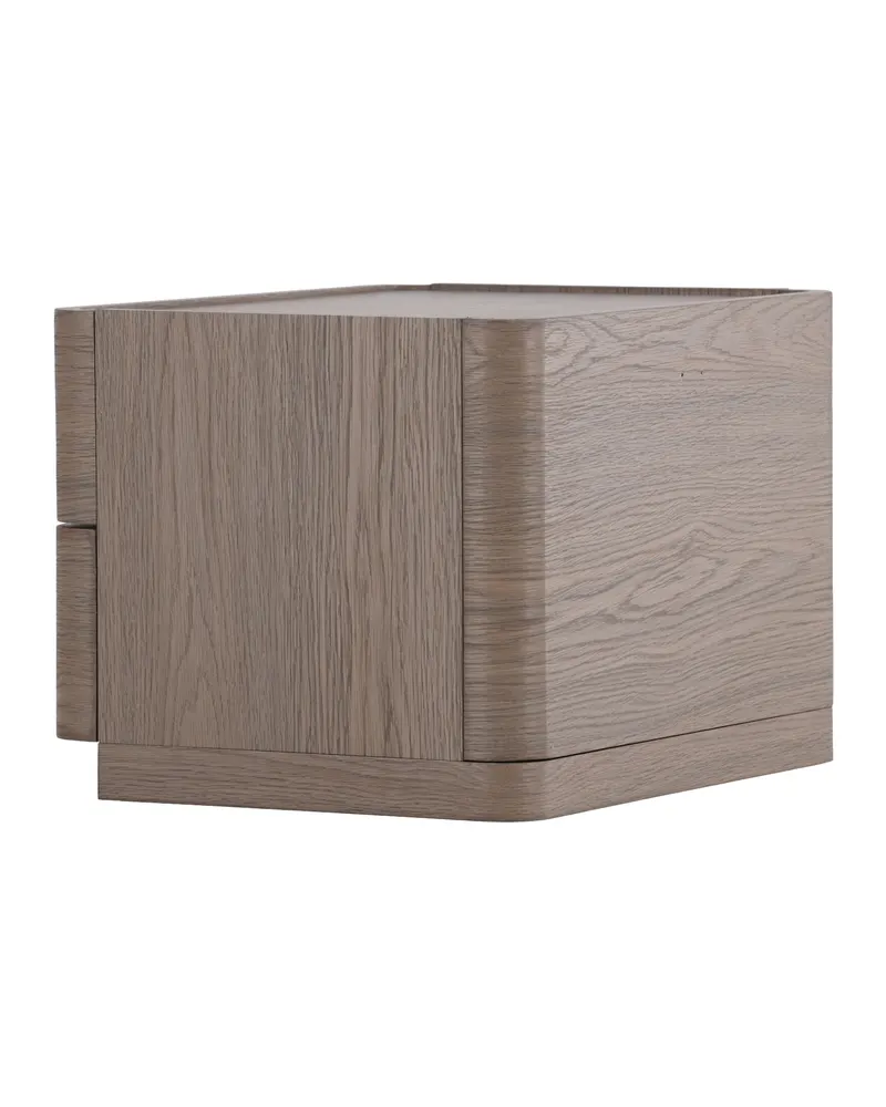 Noble Kommode mit gerundeten Seitenkanten in 40 × 36 × 50 cm, Mokka, Ansicht 9