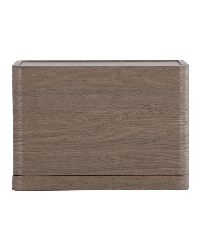 Noble Kommode mit gerundeten Seitenkanten in 40 × 36 × 50 cm, Mokka, Ansicht 10