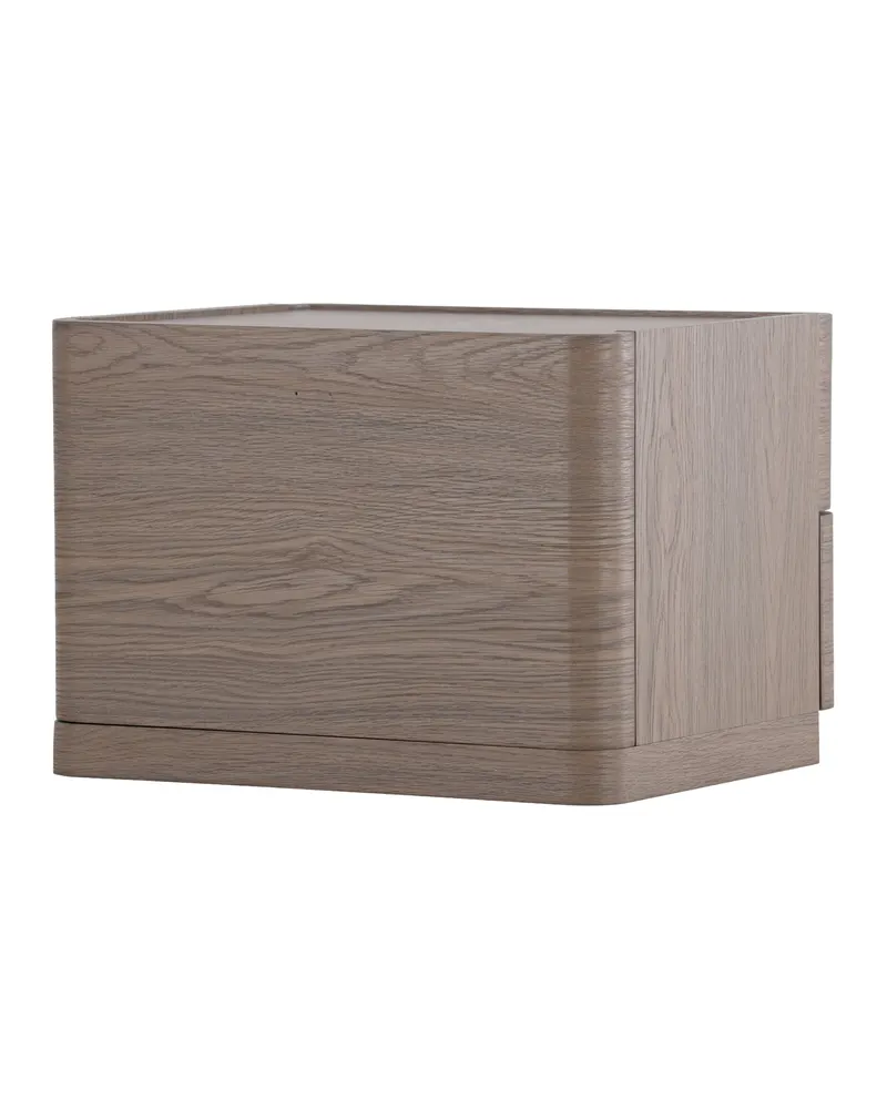 Noble Kommode mit gerundeten Seitenkanten in 40 × 36 × 50 cm, Mokka, Ansicht 11