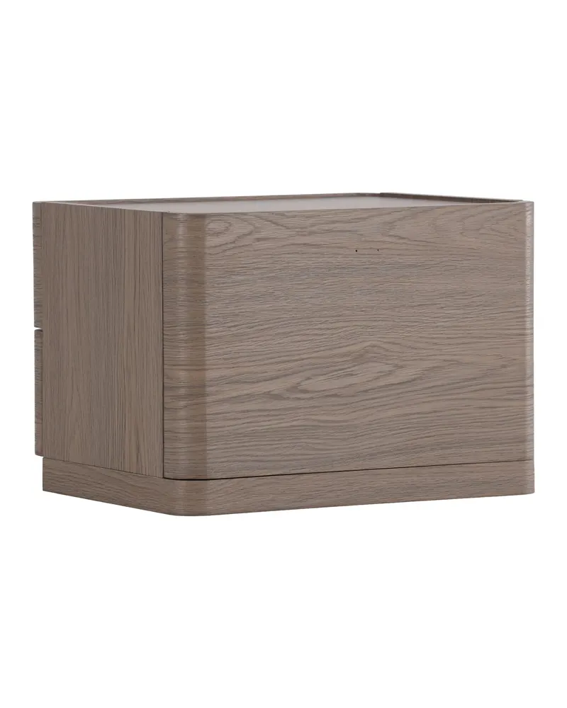 Noble Kommode mit gerundeten Seitenkanten in 40 × 36 × 50 cm, Mokka, Ansicht 6