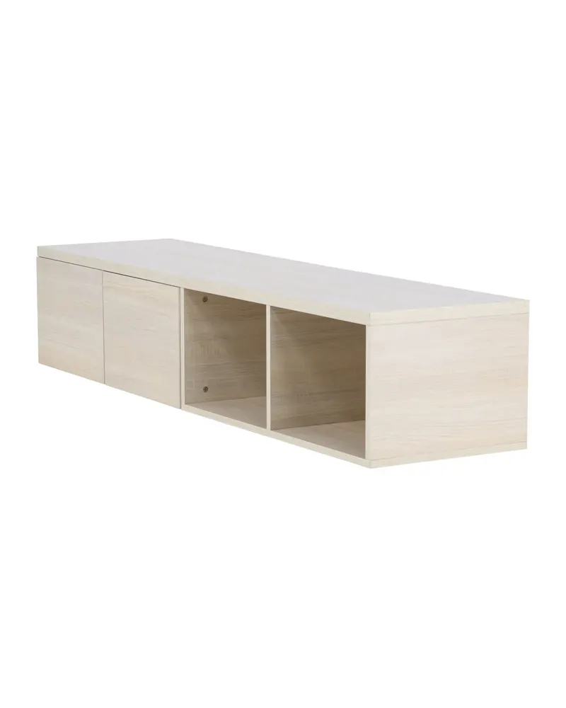 Nomi Lowboard mit Schubladen und offenen Fächern, Ansicht 4